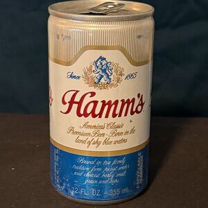 Hamm's vintage beer can